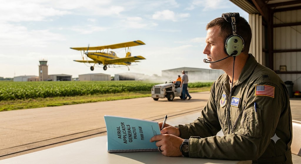 Aerial Applicator Generals Practice Test Banner
