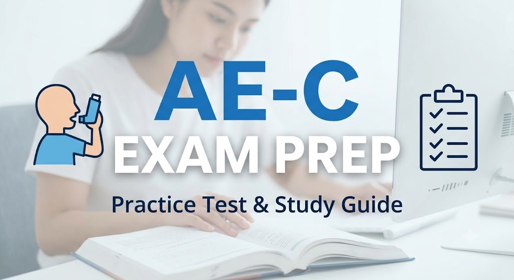 National Asthma Educator Certification Board (NAECB) Practice Exam Banner