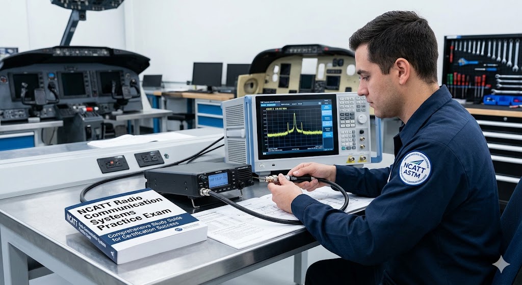 NCATT Radio Communication Systems Practice Test Banner