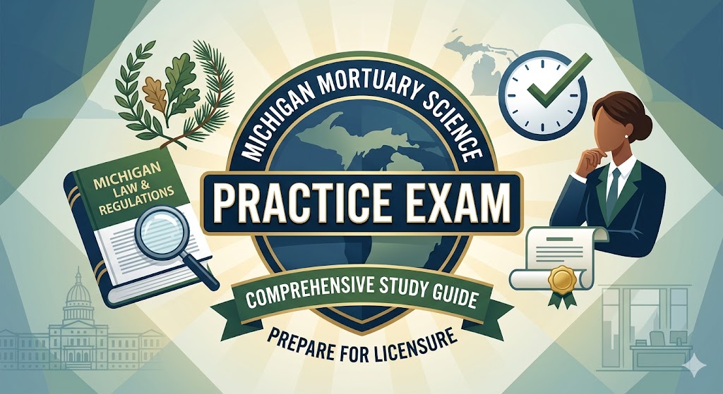 Michigan Mortuary Science Practice Exam Banner