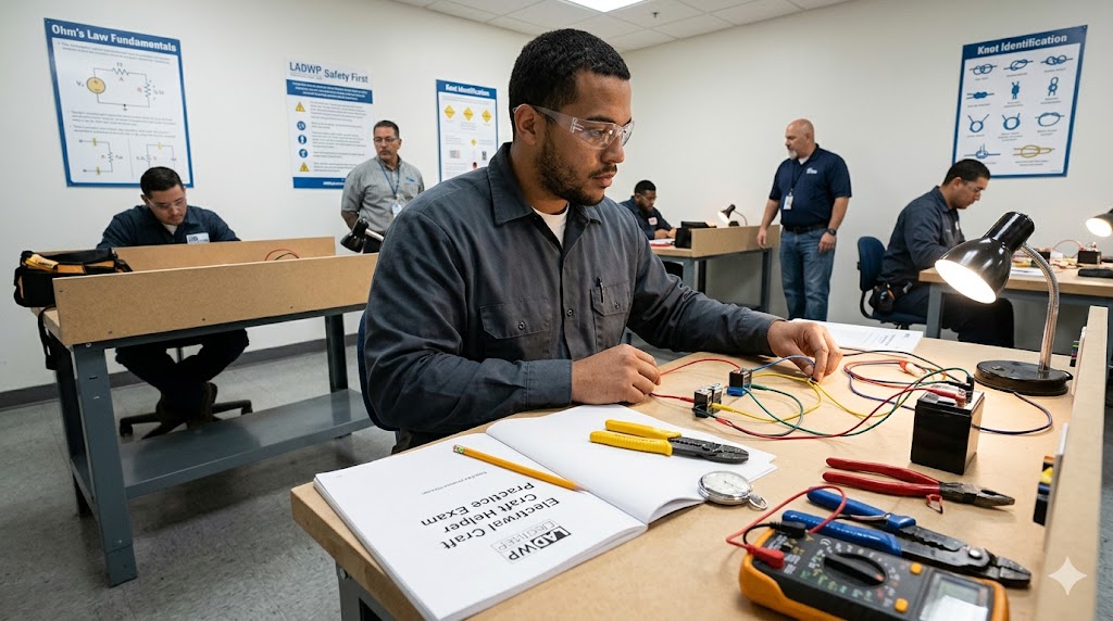 LADWP Electrical Craft Helper Practice Test Banner