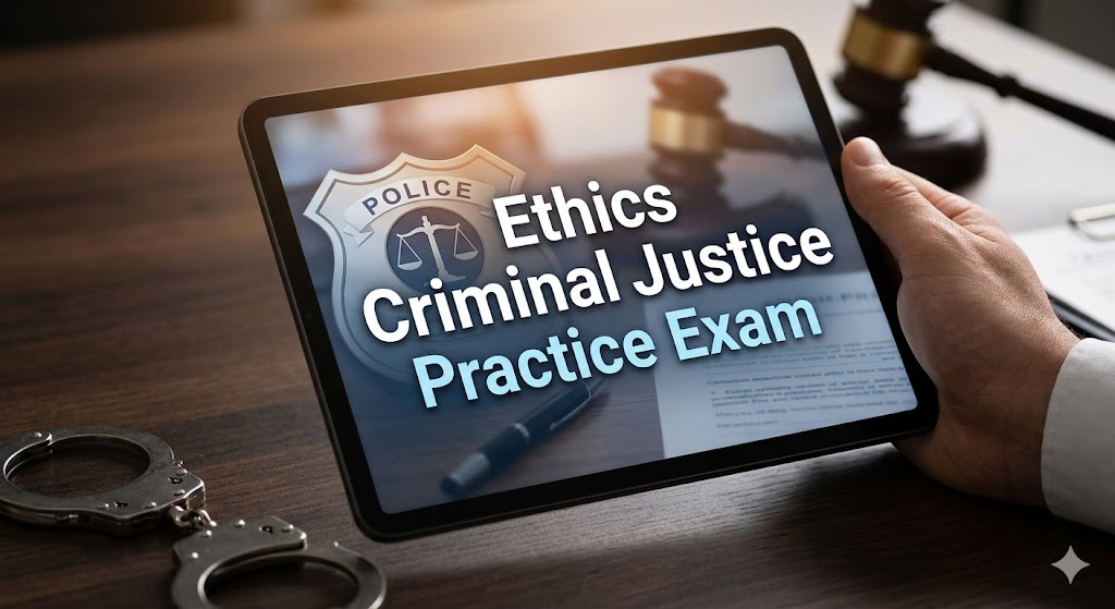 Ethics In Criminal Justice Practice Test Banner