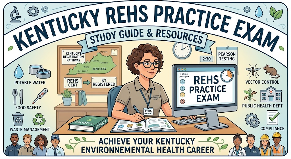 Kentucky Registered Environmental Health Specialist (REHS) Practice Test Banner