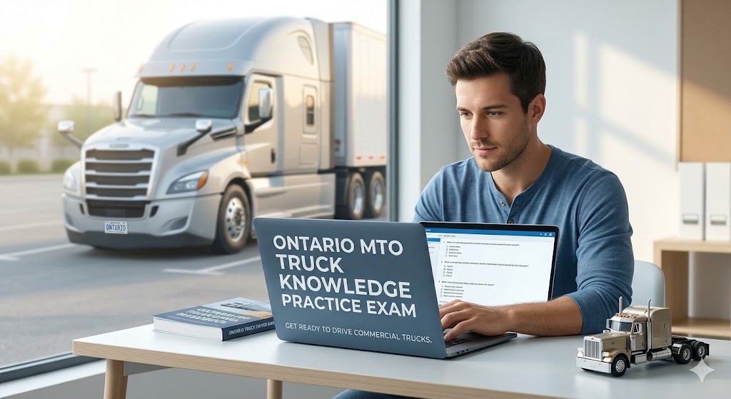 Ontario MTO Truck Knowledge Practice Test Banner