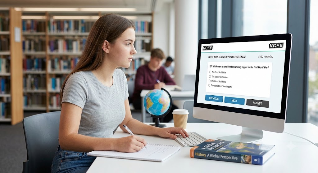 NCFE World History Practice Exam Banner