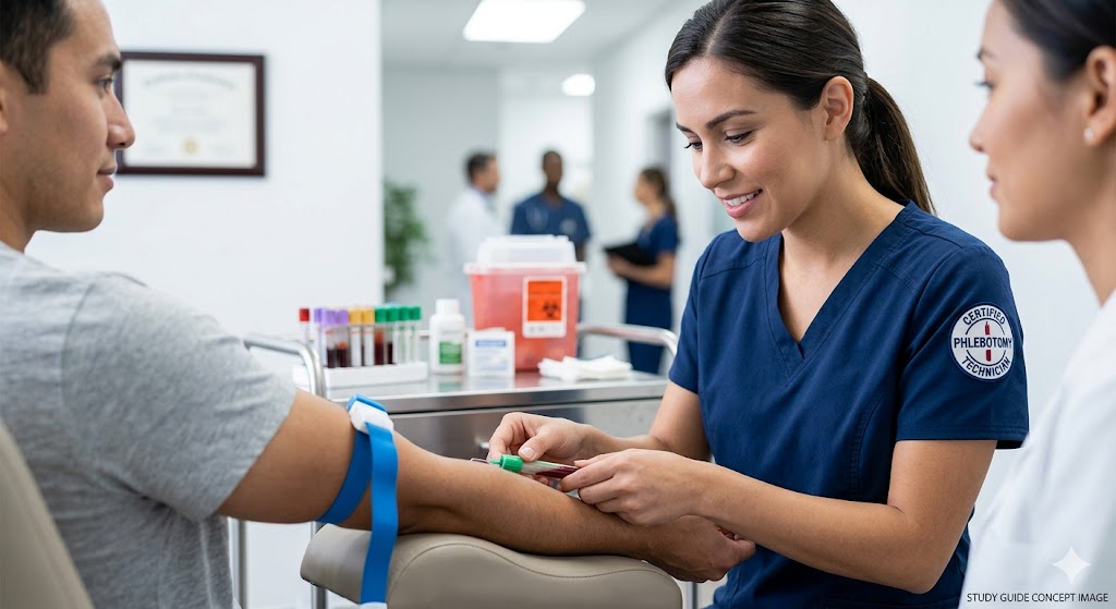 National Phlebotomy Certification Practice Exam Banner