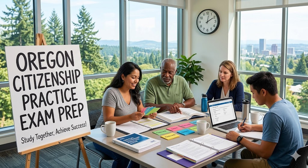 Oregon Citizenship Practice Test Banner