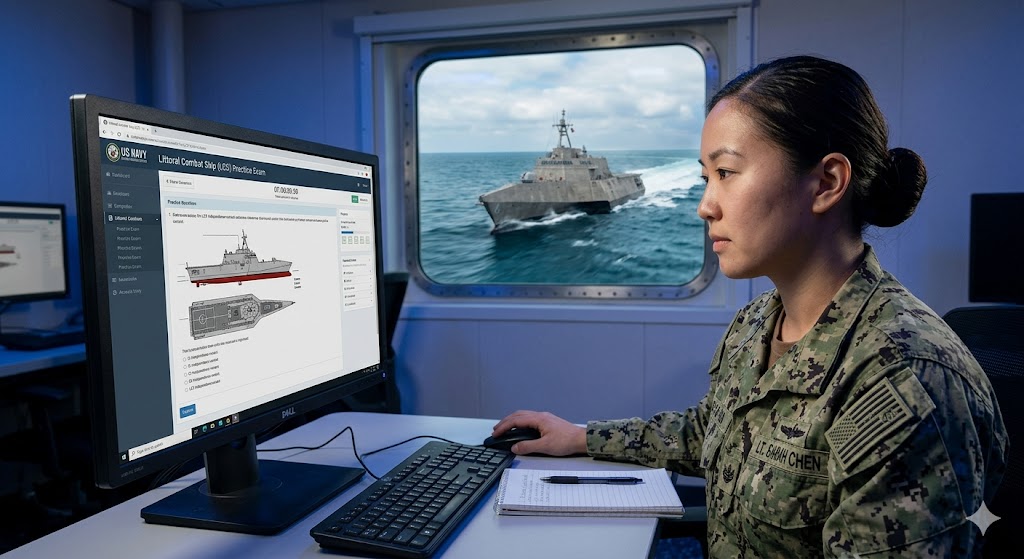 Littoral Combat Ship (LCS) Practice Exam Banner