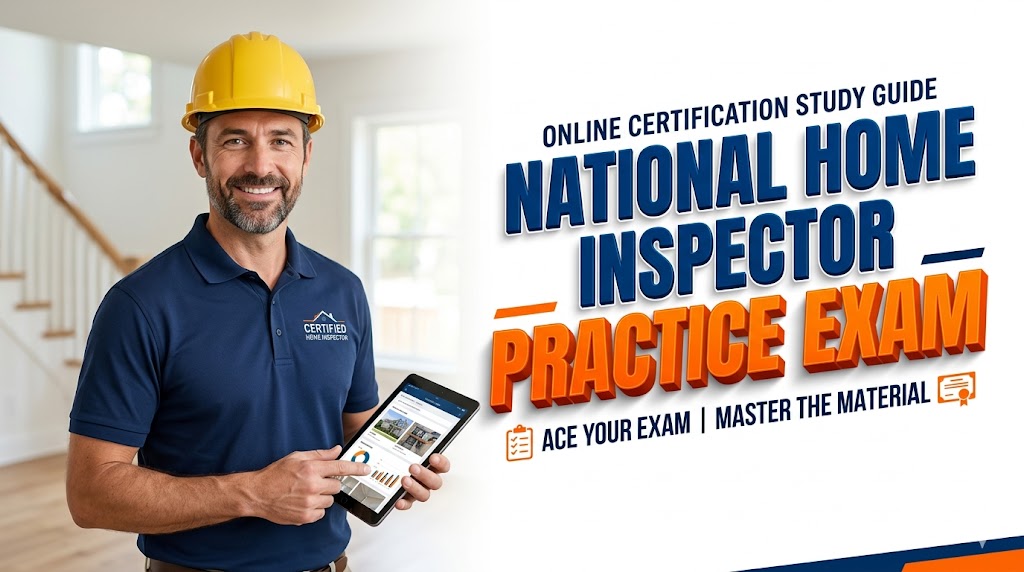 National Home Inspector Practice Exam Guide Banner