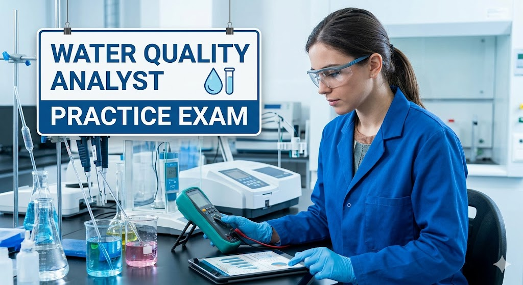 Water Quality Analyst Practice Test Banner