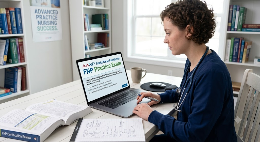 AANP Family Nurse Practitioner (FNP) Certification Practice Exam Banner
