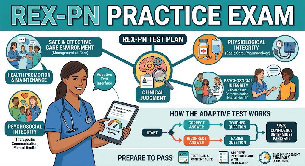 Registration Exam for Practical Nursing (REx-PN) Practice Test Banner