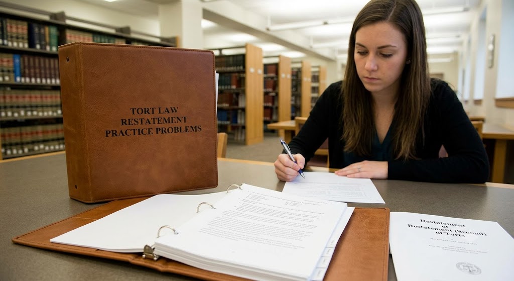 Torts Restatement Problems Practice Test Banner