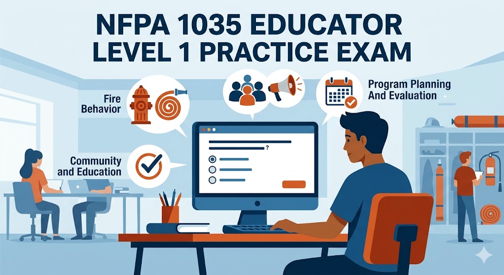 NFPA 1035 Educator Level 1 Practice Exam Banner