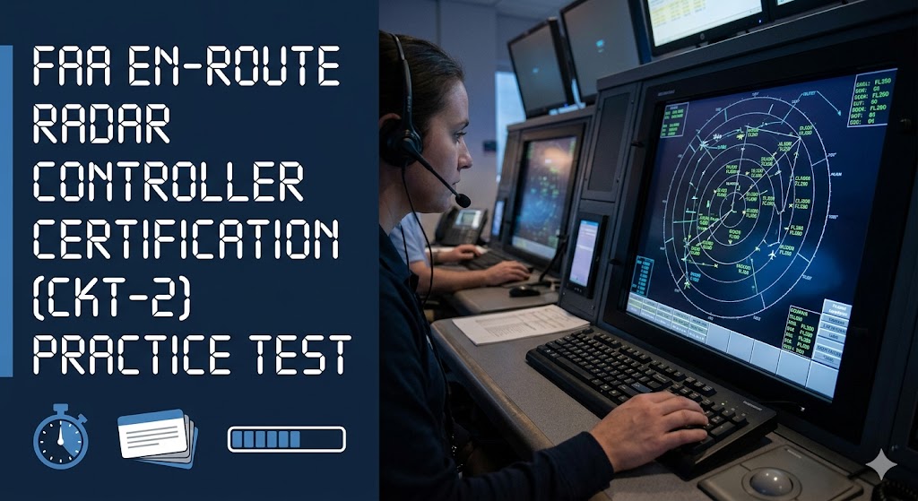FAA En‑Route Radar Controller Certification (CKT-2) Practice Test Banner