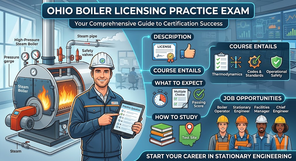 Ohio Boiler Licensing Practice Exam Banner
