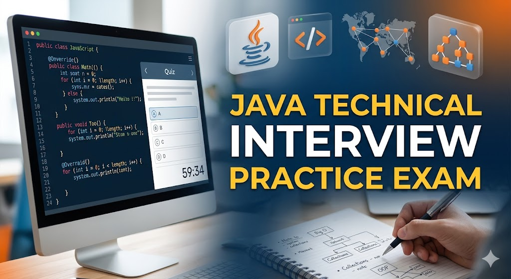 Java Technical Interview Practice Test Banner