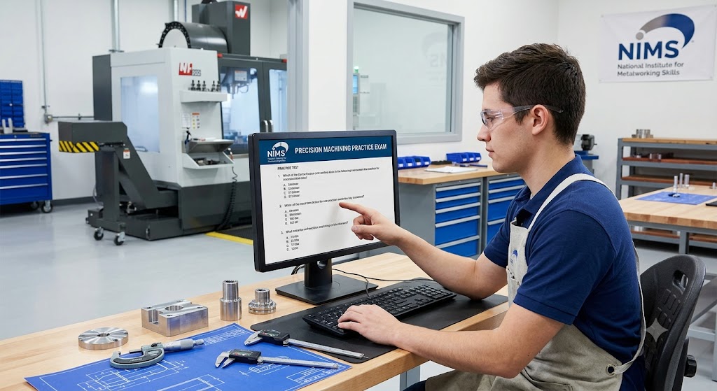 NIMS Precision Machining Certification Practice Test Banner