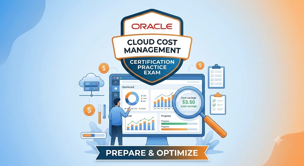Oracle Cloud Cost Management Certification Practice Exam Banner