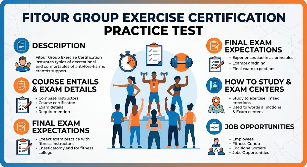 Fitour Group Exercise Certification Practice Test Banner