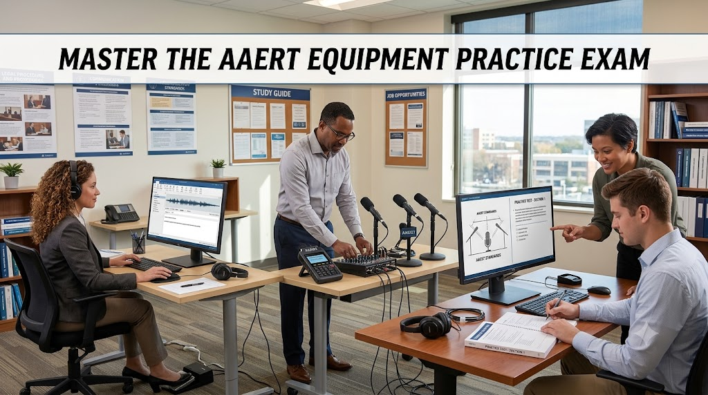 AAERT Equipment Practice Test Banner