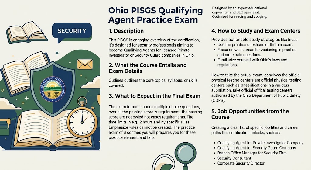 Ohio PISGS Qualifying Agent Practice Exam Banner