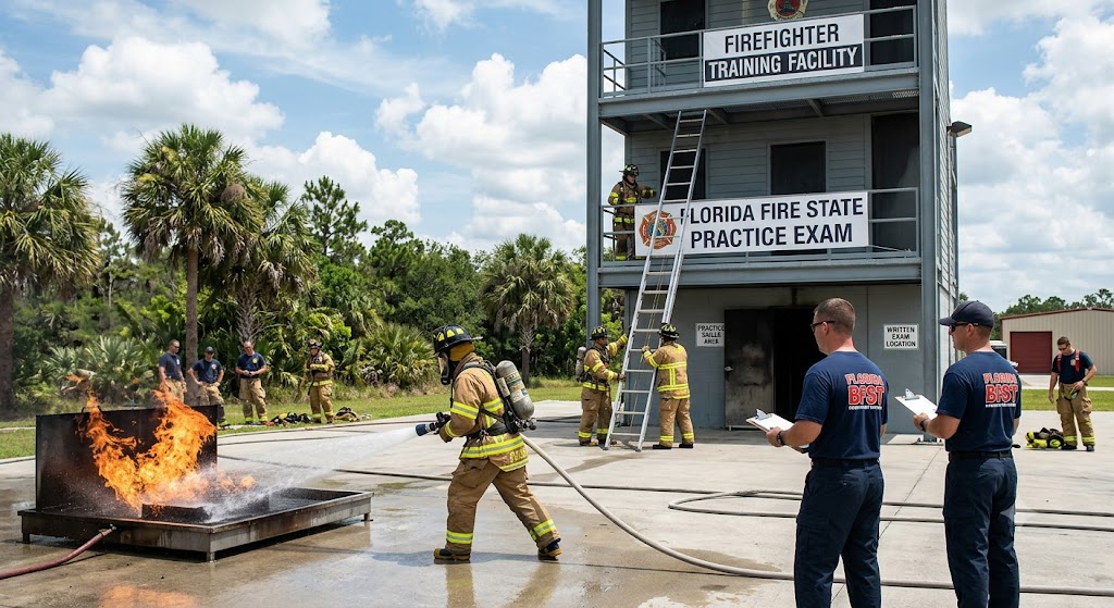 Florida Fire State Practice Exam Banner