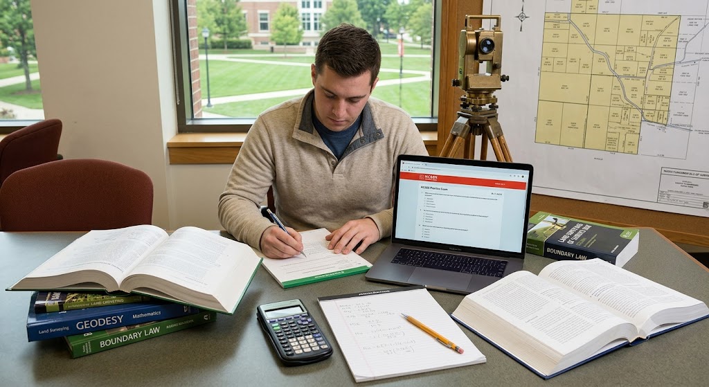 NCEES Fundamentals of Surveying (FS) Practice Exam Banner