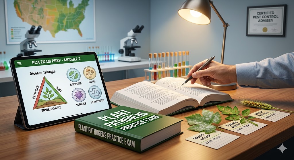 Pest Control Adviser (PCA) Plant Pathogens Practice Exam Banner