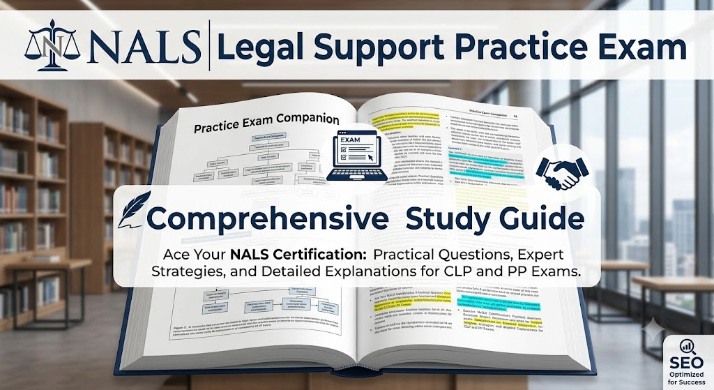 National Association for Legal Support Professionals (NALS) Practice Exam Banner