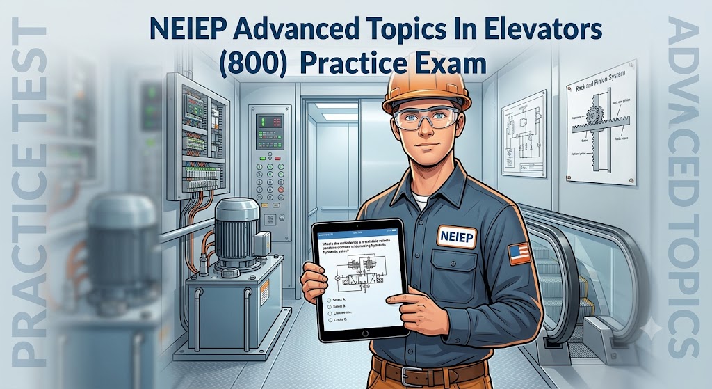 NEIEP Advanced Topics In Elevators (800) Practice Test Banner