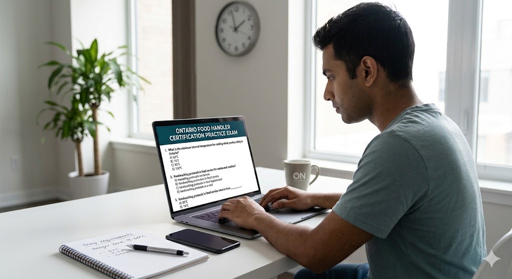 Ontario Food Handler Certification Practice Exam Banner