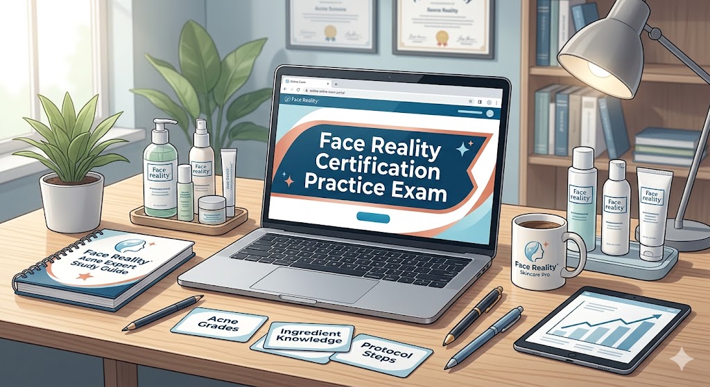 Face Reality Certification Practice Test Banner