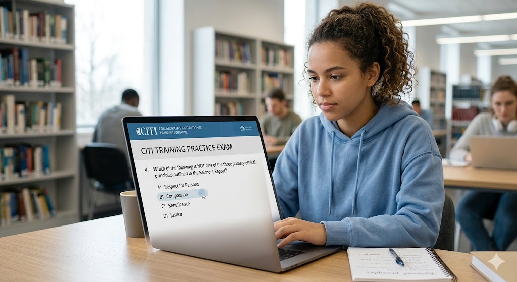 CITI Training Practice Exam Banner