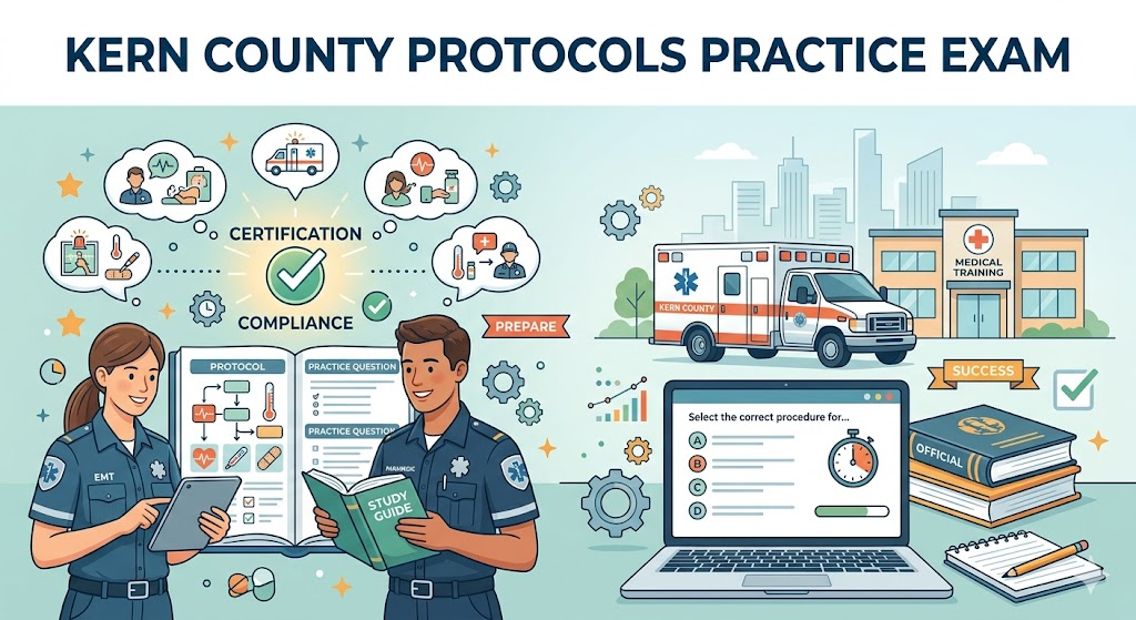 Kern County Protocols Practice Test Banner