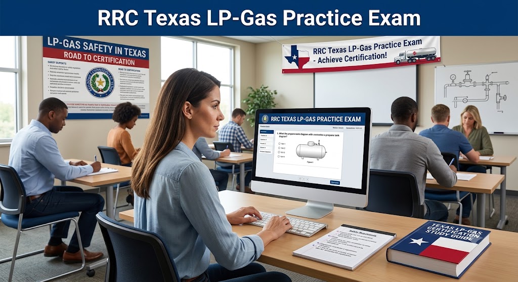 RRC Texas LP-Gas Practice Exam Banner