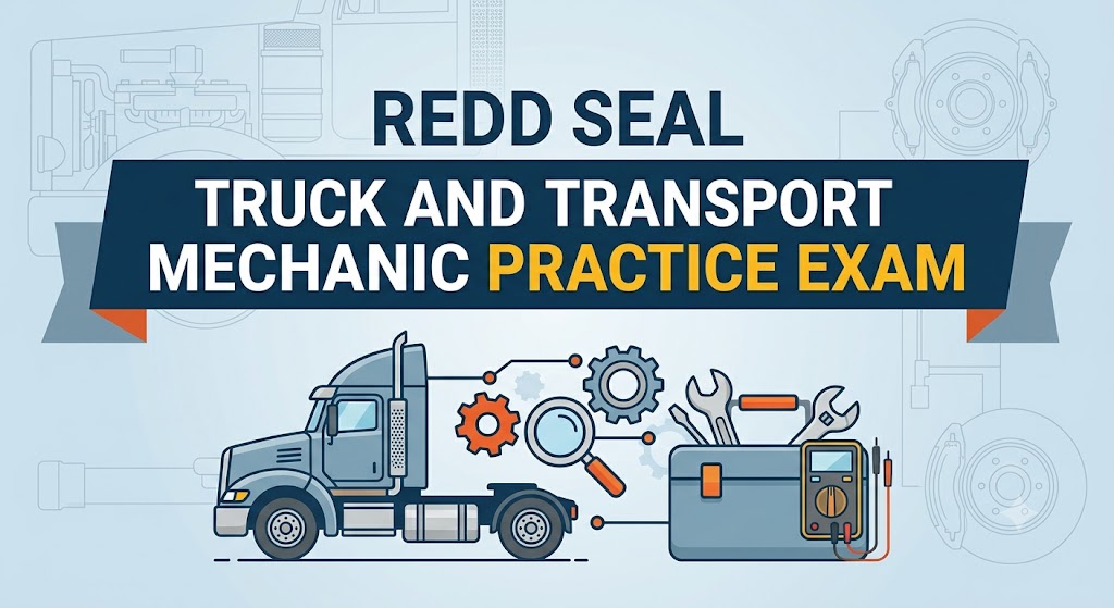 Red Seal Truck and Transport Mechanic Practice Exam Banner