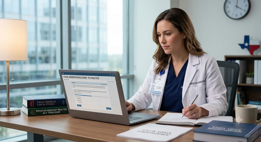 Texas Jurisprudence Exam Physician Assistant Practice Exam Banner