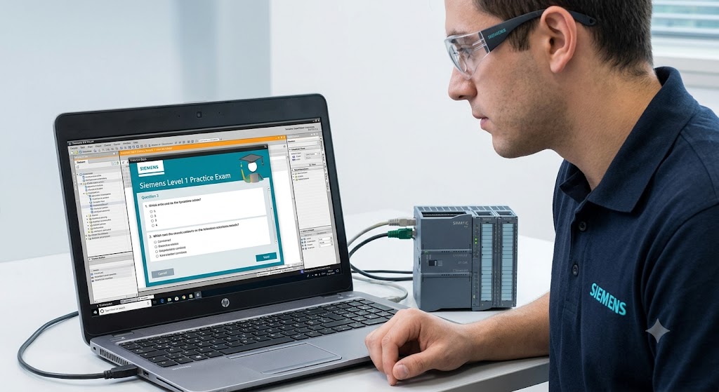Siemens Level 1 Practice Exam Banner