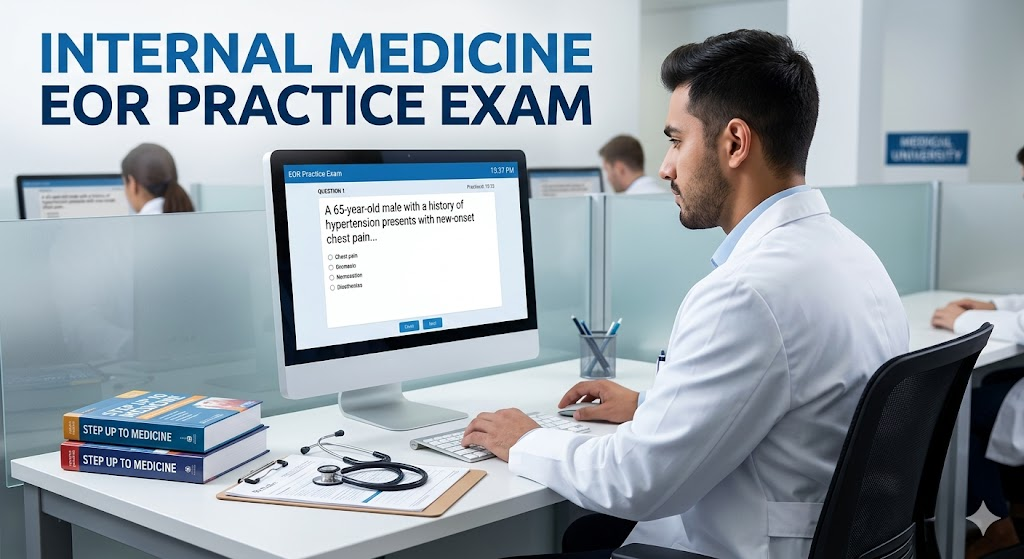 Internal Medicine End of Rotation (EOR) Practice Exam Banner