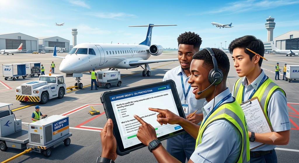 A/C Ground Group II – ERJ Practice Test Banner