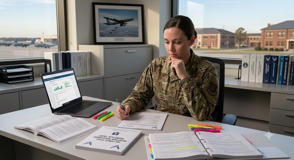 Air Force Records Management Program Practice Test Banner