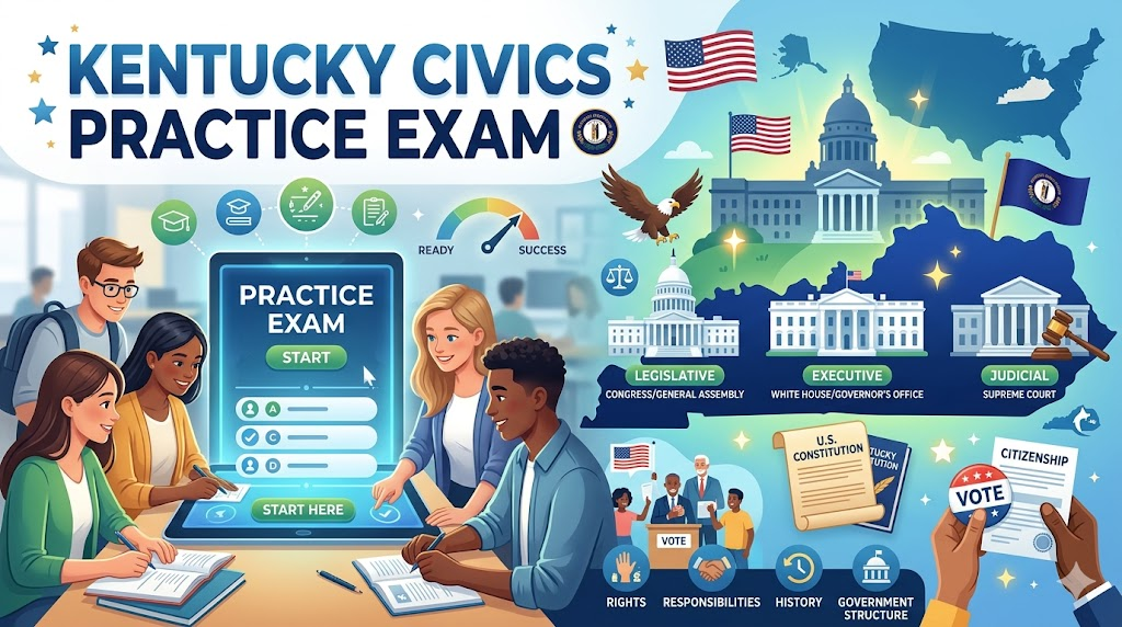 Kentucky Civics Practice Test Banner