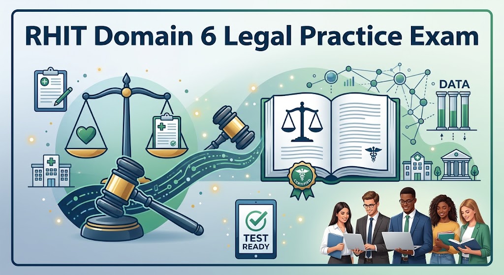 RHIT Domain 6 (Legal) Practice Test Banner