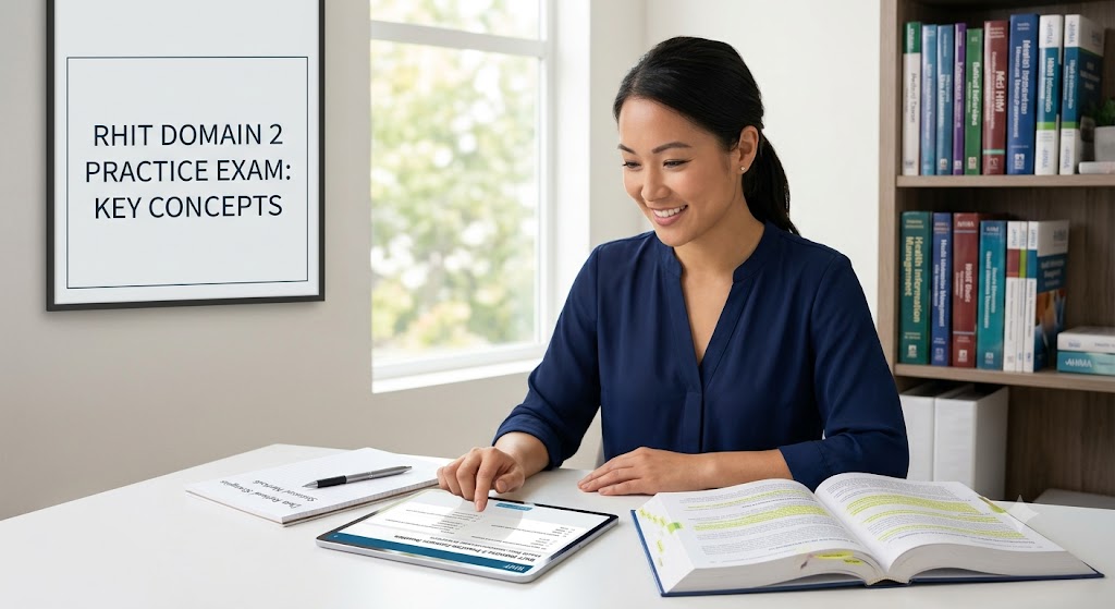 RHIT Domain 2 – Health Data Maintenance and Analysis Practice Test Banner