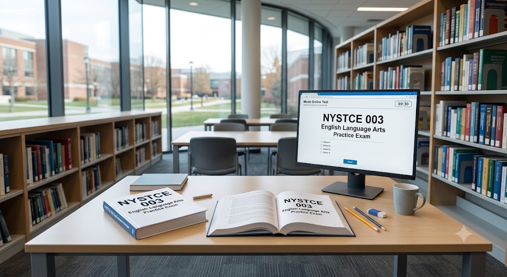 NYSTCE 003 – English Language Arts (ELA) Practice Test Banner