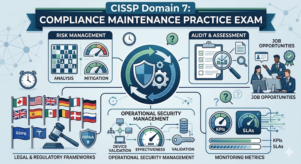 CISSP Domain 7 Compliance Maintenance Banner