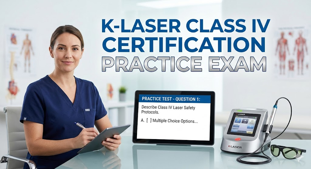 K-Laser Class IV Certification Practice Test Banner