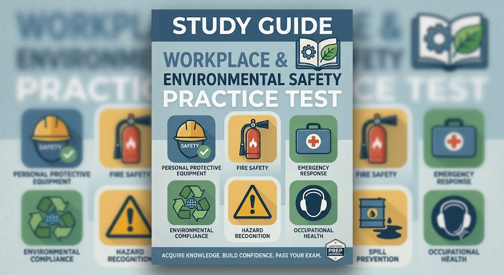 Workplace and Environmental Safety Practice Test Banner