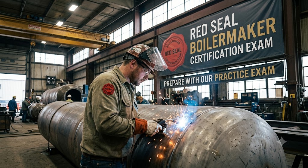 Red Seal Boilermaker Practice Exam Banner